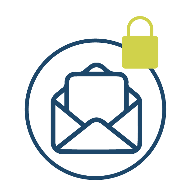 secure message icon