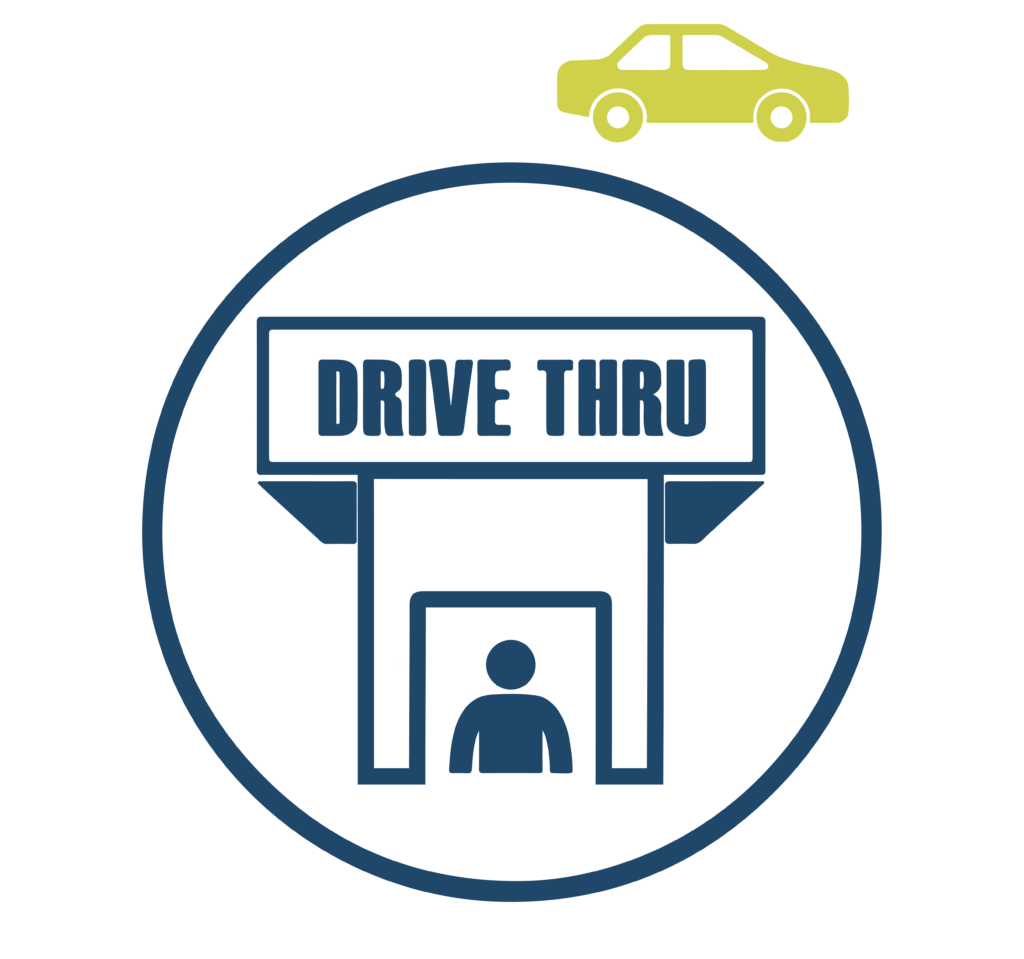 Drive-thru icon