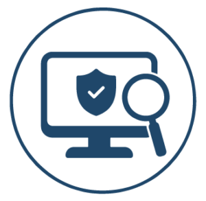 Online Fraud Monitoring Icon