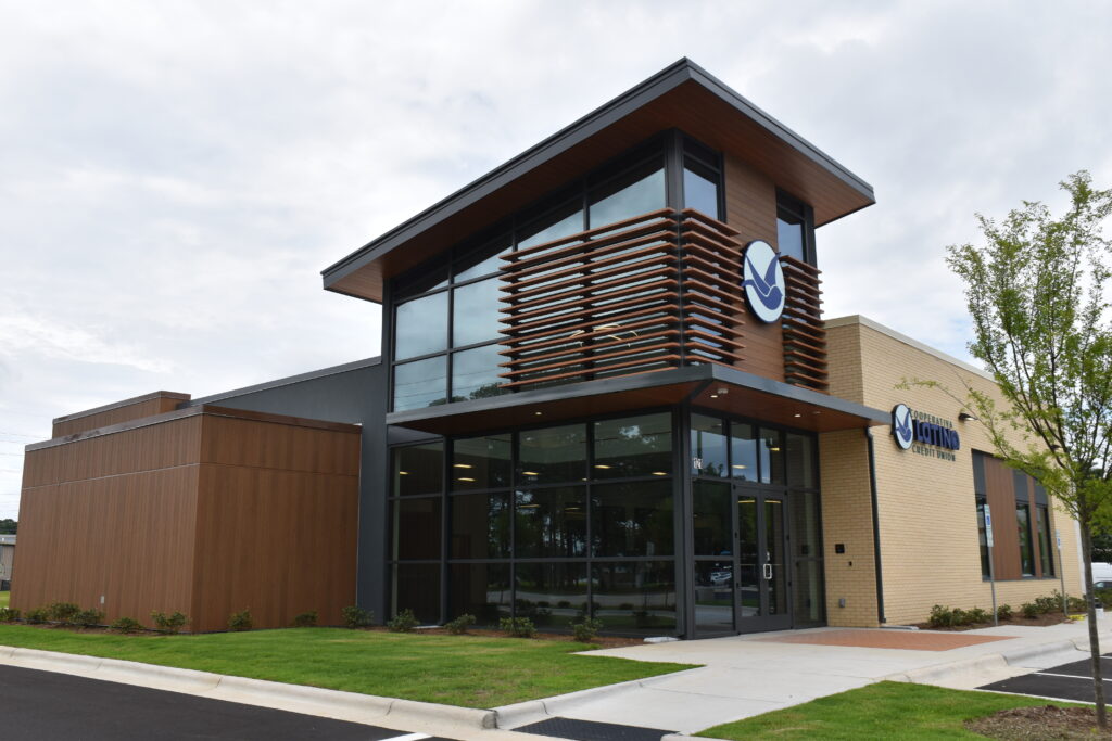 Outside of Fayetteville Branch Building