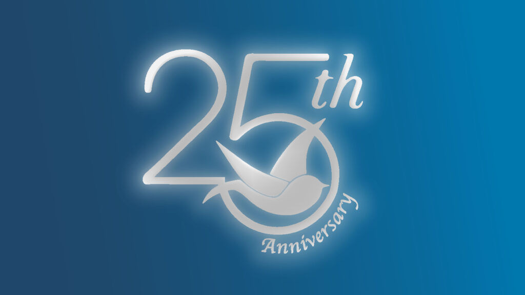 25th anniversary logo