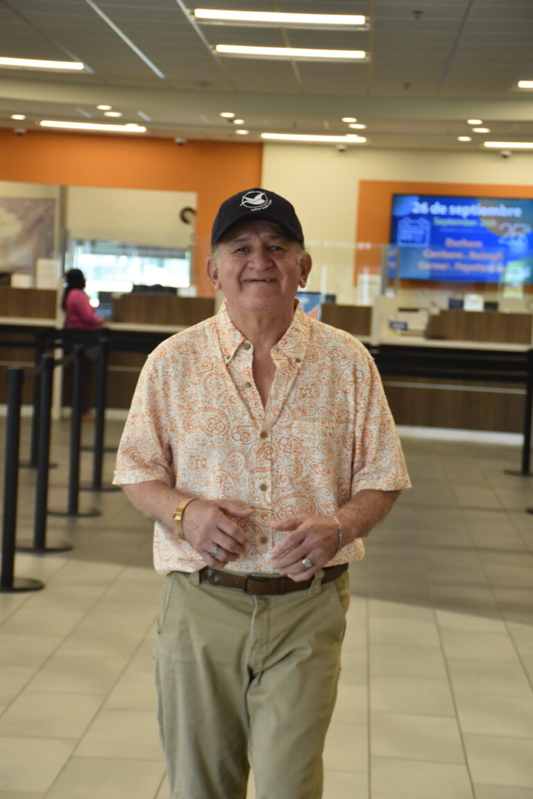 member Fulton inside Lccu branch